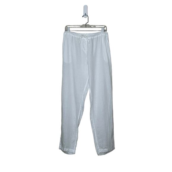 CP Shades Gorsuch white linen pull on pants size XL - Picture 7 of 11
